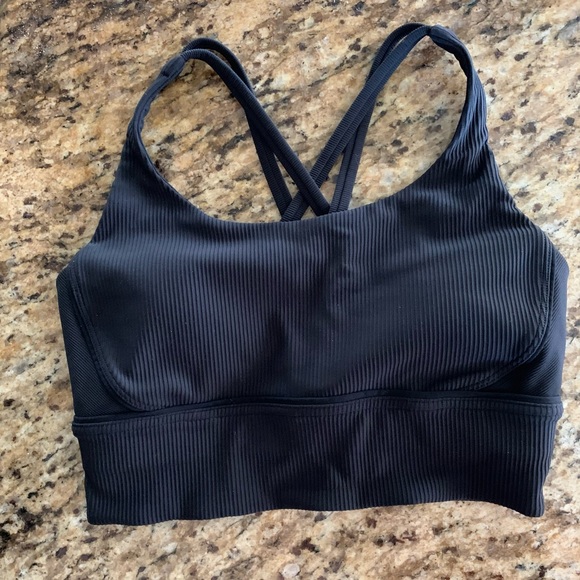 lululemon athletica Other - Lululemon Energy Bra Long Line Ribbed